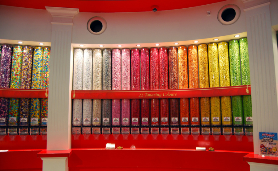 M&M's World London - Photo: Wkimedia Commons M&M's World London - Photo: Wkimedia Commons