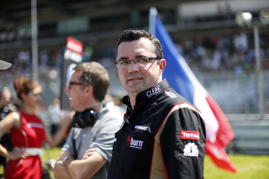 Éric Boullier, patron de l’écurie Lotus F1 Team