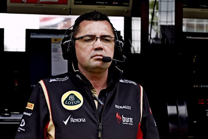 Eric Boullier, patron du Lotus F1 Team Eric Boullier, patron du Lotus F1 Team
