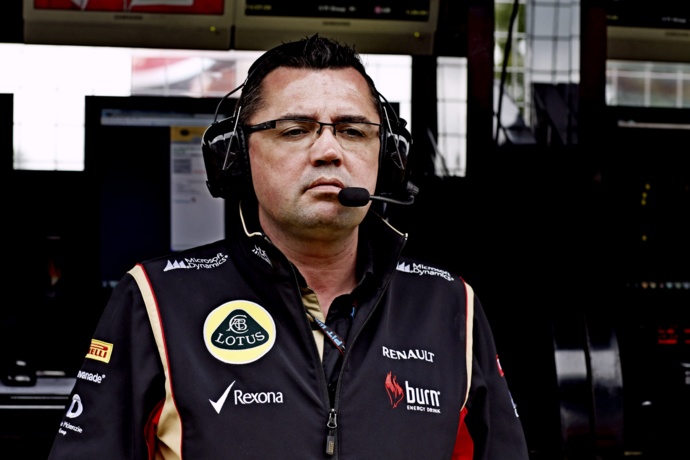 Éric Boullier, patron de l’écurie Lotus F1 Team