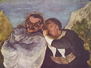 Cripsin et Scapin - Honoré Daumier (1858 - 1860)