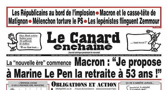 « Le Canard Enchainé » peu emballé par l’arrivée d'une cellule syndicale