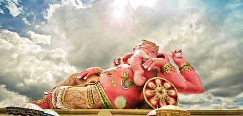 Représentation de Ganesha, divinité indienne qui "supprime les obstacles" / © tomgigabite - Fotolia.com