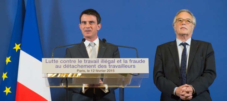 Manuel Valls déclare la guerre au travail illégal Manuel Valls déclare la guerre au travail illégal